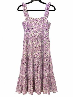 Haute Hippie Pink Floral Tiered Sundress